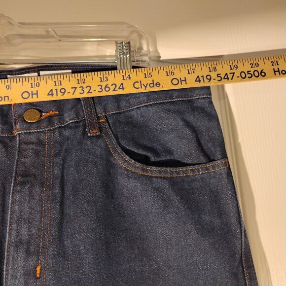 LAPCO FR jeans mens 34x30 blue denim D-PIND  CAT 2 flame resistant straight leg - Picture 4 of 9